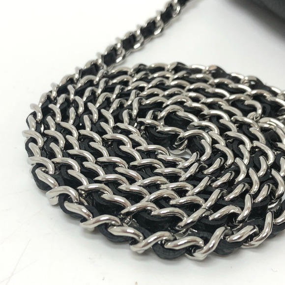 CHANEL AP0250 Coco Mark Matelasse Chain Wallet Shoulder Bag Caviar Skin Women... - Picture 6 of 14